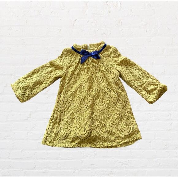 Oshkosh Genuine Kids lace and velvet dress 2T - Picture 1 of 6